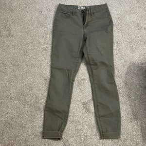 Rewash green skinny pants